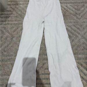 House of Harlow White Wide-Leg Bottoms( set)